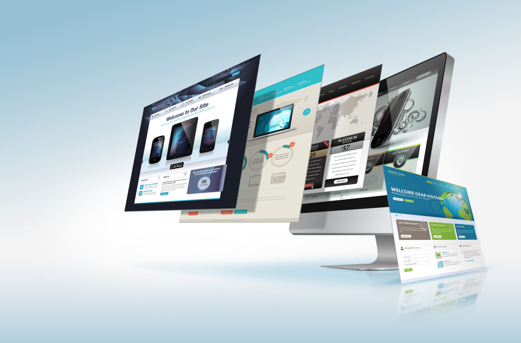 Website design concept